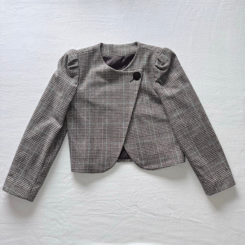 Vintage Style City Limits Houndstooth Blazer